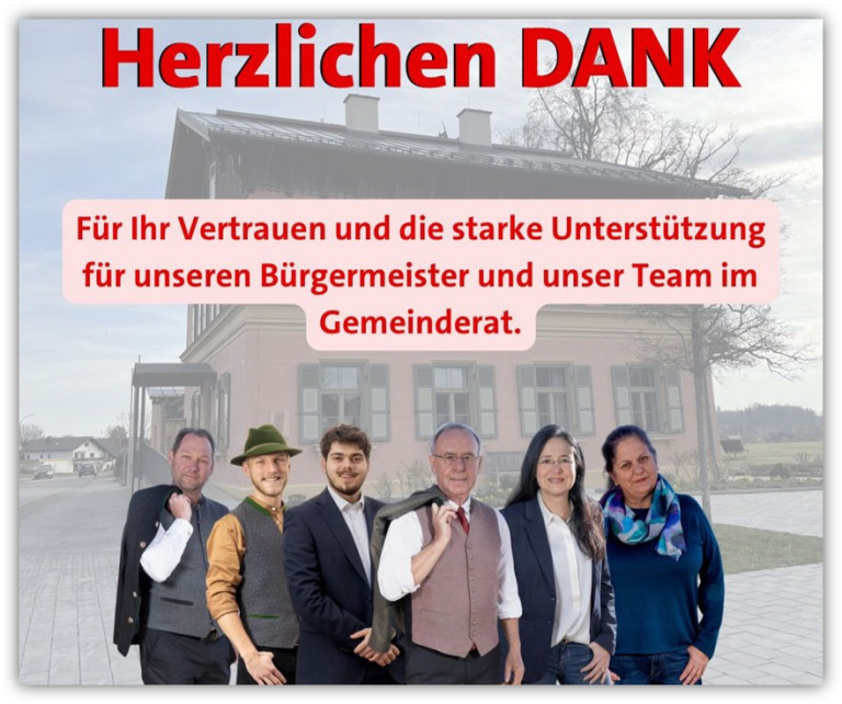 Wahl Dankeschön 2026